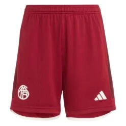 ADIDAS 2023-2024 Bayern Munich Third Shorts (Red) - Kids 15/16 Years - 30 Inch Waist