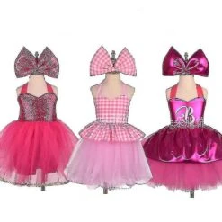 Barbie Girls' Dress Fantasy Adventure Role Dressing Tutu Dress Kr 11-12T Style 3