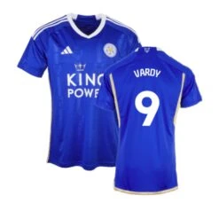 ADIDAS 2023-2024 Leicester City Home Shirt (Vardy 9) XXXL 48-50 Inch Chest
