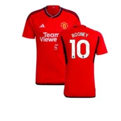 ADIDAS 2023-2024 Man Utd Home Shirt (Rooney 10)