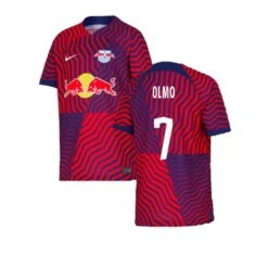 Nike 2023-2024 Red Bull Leipzig Away Shirt (Kids) (Olmo 7) XLB
