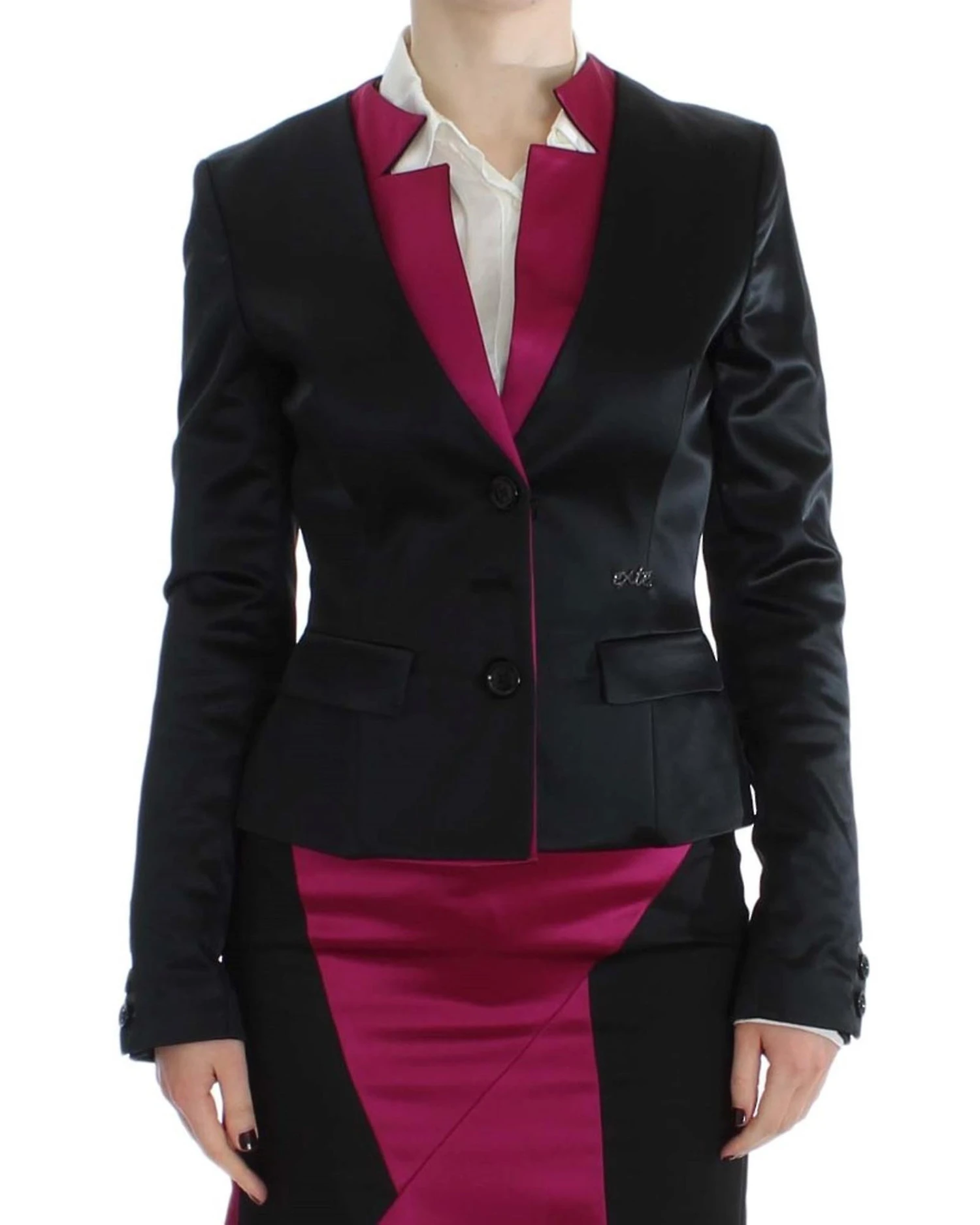 Exte StylishPink Blazer Jacket - Image 4