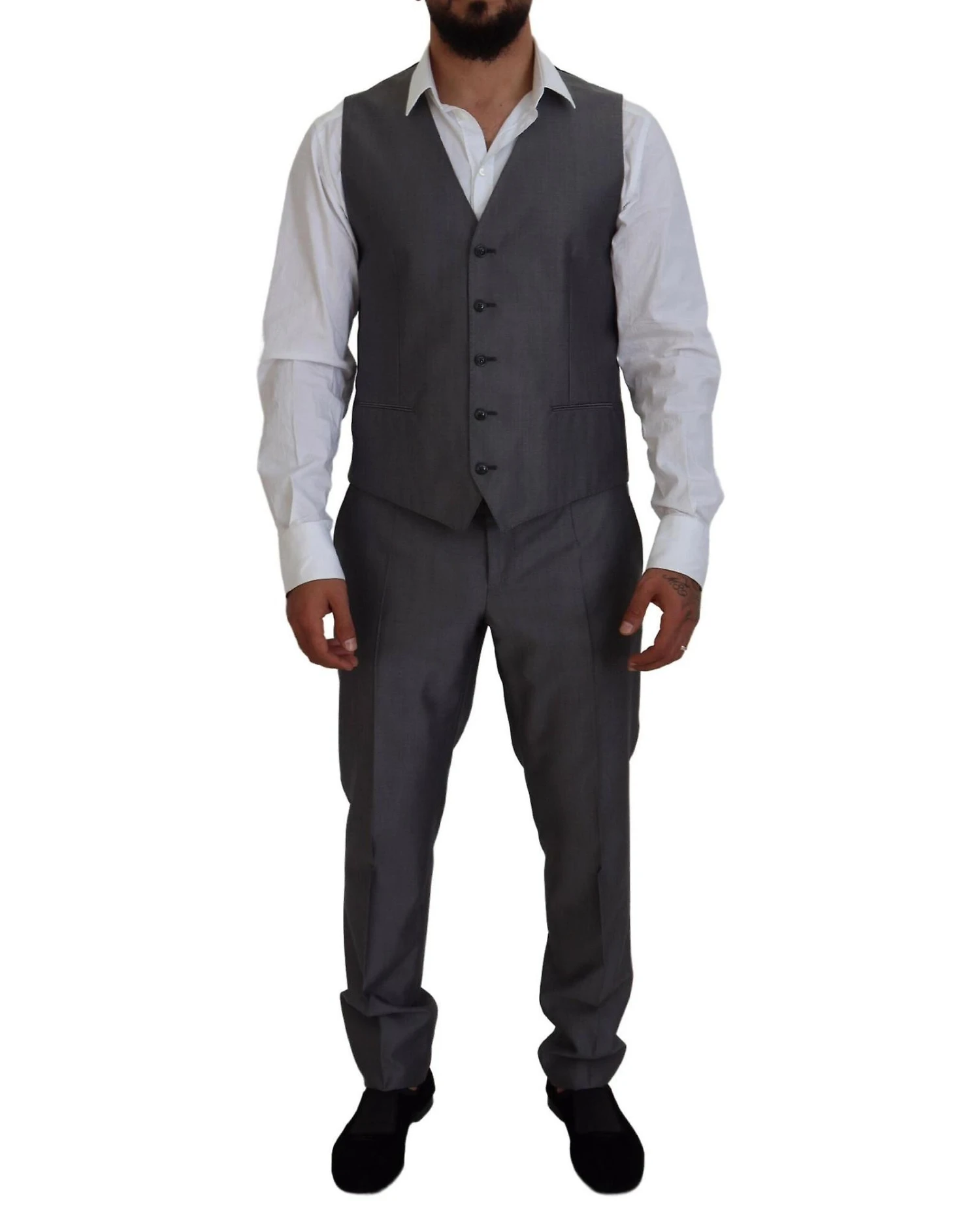 Dolce & Gabbana Slim Fit 3 Piece Suit 52 IT