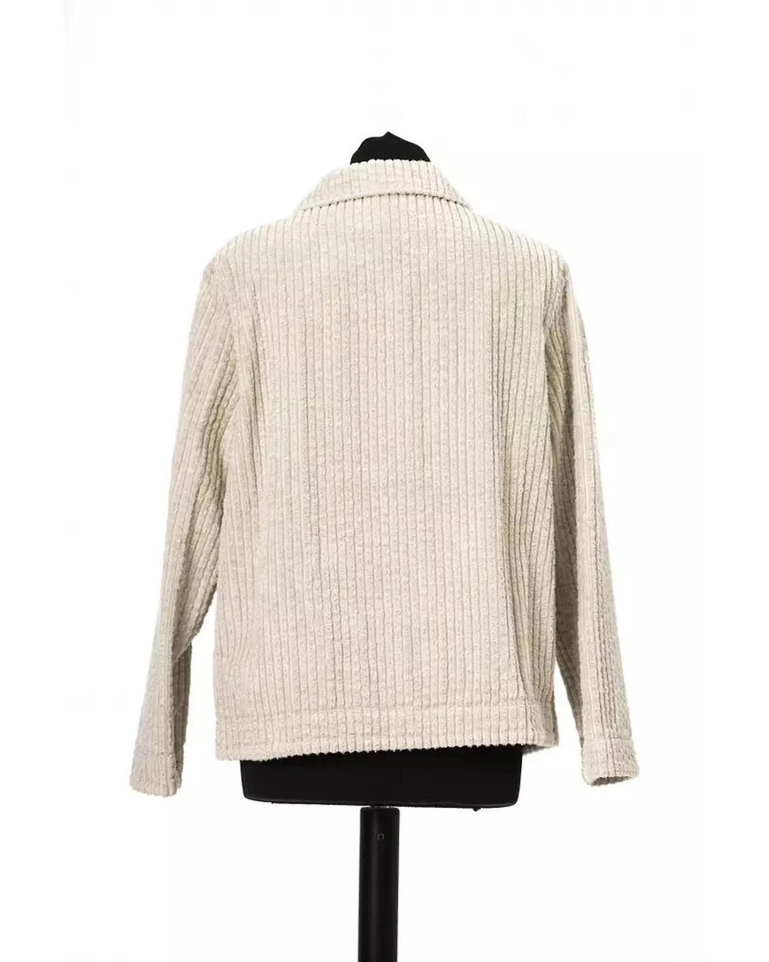 Jacob Cohen Wide Ribbed Jacket With Logoed Button Closure S - Image 2