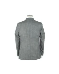 Emilio Romanelli Deconstructed Wool Blazer With 2 Buttons