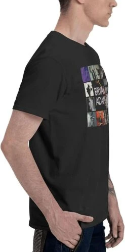 Bryan Adams Fashion Adult Cotton T Shirt Women Men Crewneck Shirt 7 S