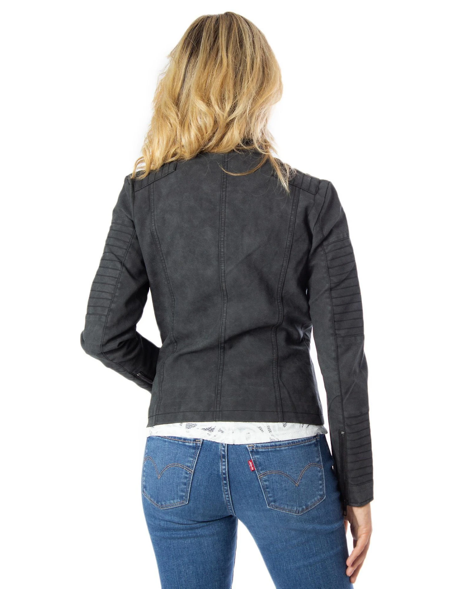 Only Long Sleeve Zip Fastening Blazer - Image 2