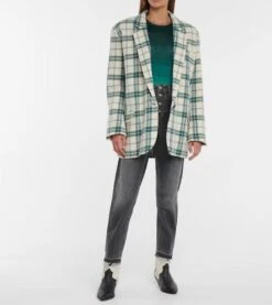 Womens Casual Blazer Jacket Long Sleeve Open Front Button Jacket 34