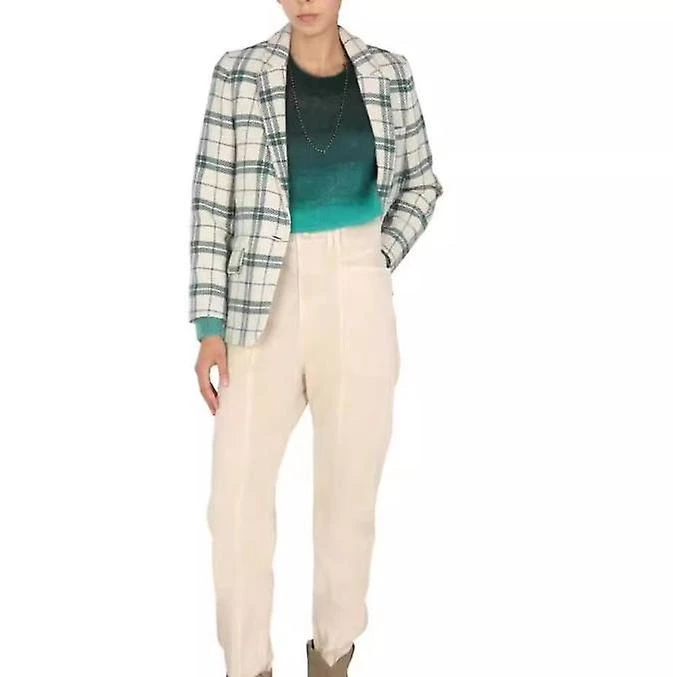 Womens Casual Blazer Jacket Long Sleeve Open Front Button Jacket 34 - Image 4