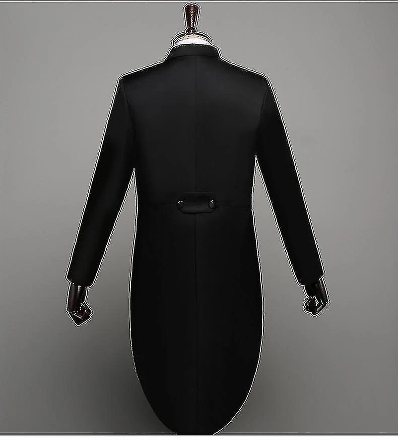 Tuxedo Men's Slim Dress Suit Suit Men's Chorus Suit Stage Costume Magic Men's Tuxedo