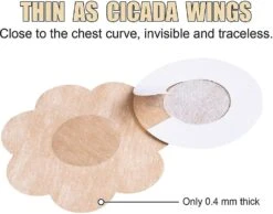 40 Pairs Nipple Covers Disposable Nipple Pasties Breast Petals Self-adhesive Nipple Stickers,wuzhou