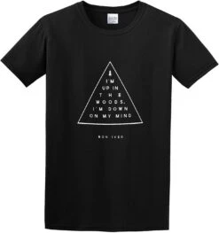 Bon Iver Gifts Merchandise Redbubble Lucky Punk Science Fiction Popularity Harajuku T-Shirt Black S