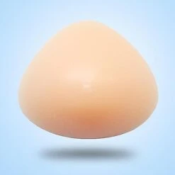 1 Pair Silicone Breast Form Triangle Mastectomy Prosthesis Bra Pad Enhancer