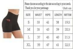 Women's Cycling Shorts Sports Shorts With Pockets Leggings Short High Waist Opaque Gym Shorts Push Up Hot Pants Summer For L Blue