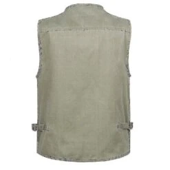 8xl 9xl 10xl New Male Casual Summer Big Size Cotton Sleeveless Vest Wi_ Army Green Vest 4XL