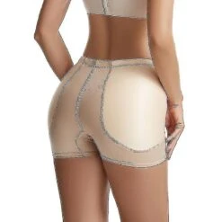 Hip Hugging Pants For Women, Full Span Hip, Fake Hip Underwear, Fixed Sponge Pad, Hip Wrap, Body Sha L Flesh