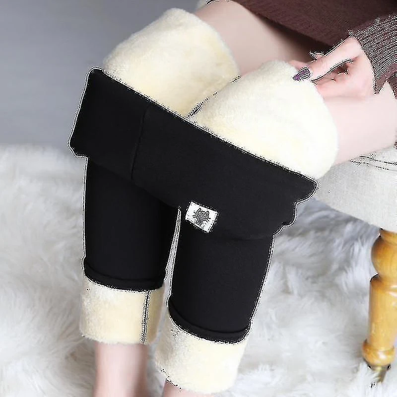 Women's Winter Velvet Cold-proof Fleece Tights Xs-xxl - Image 3