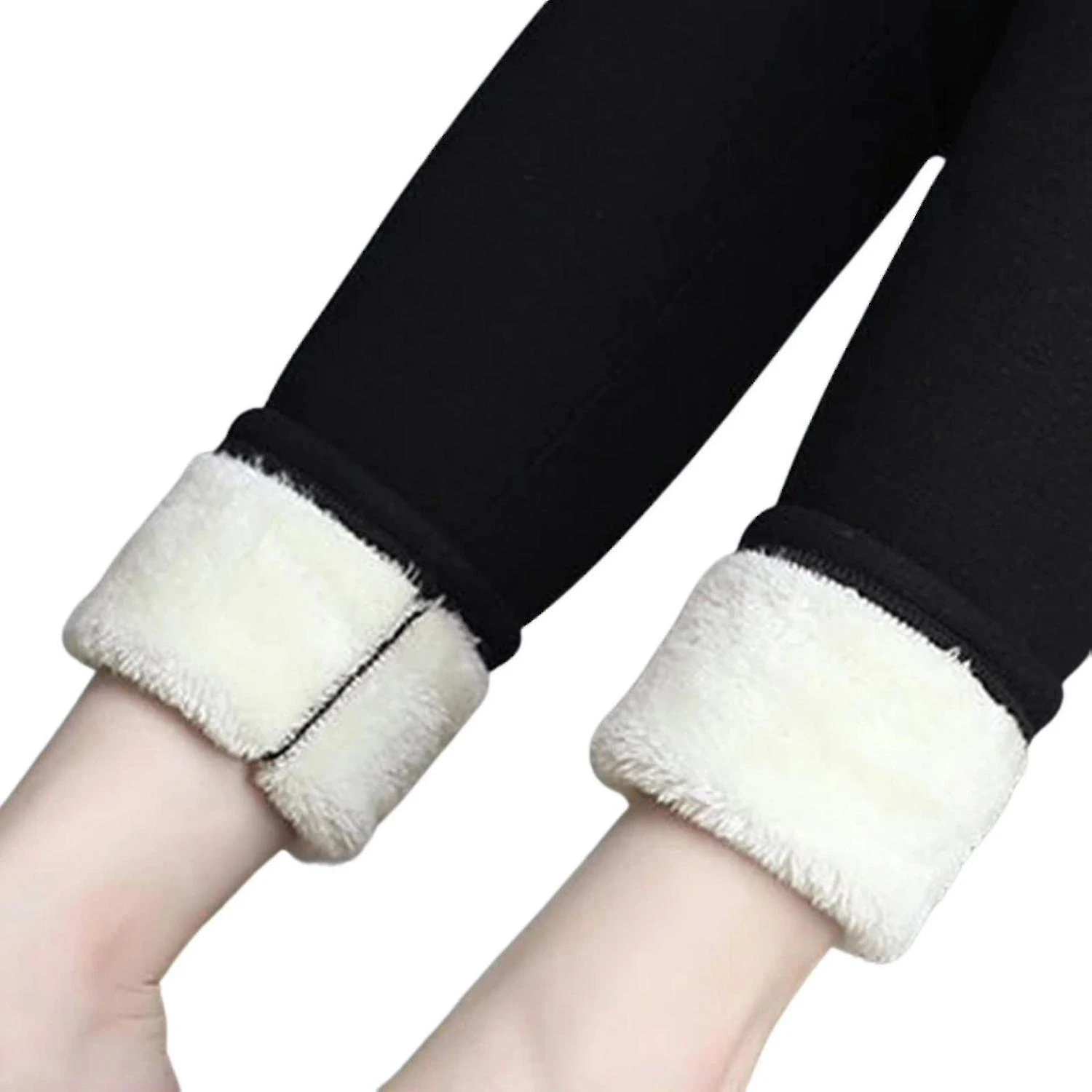 Women's Winter Velvet Cold-proof Fleece Tights Xs-xxl - Image 5