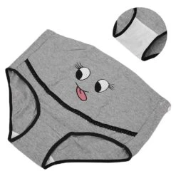 Adjustable High Waist Soft Underwear For Pregnant Women - Breathable Abdomen Support Panties (Gray XXL)