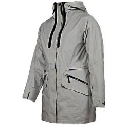 Jack Wolfskin Texapore The Shoreditch Jacket Grey Womens Coat 1108721 6038
