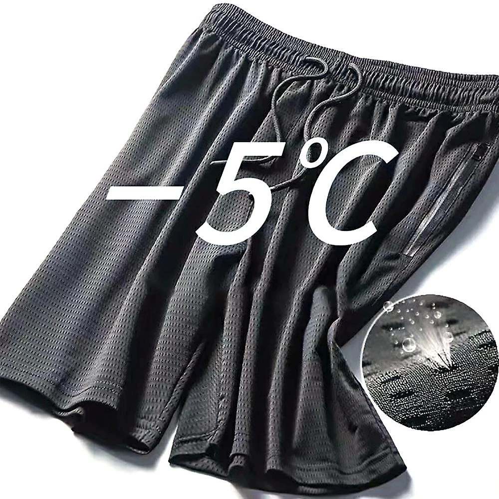 Plus Size Men Shorts Loose Baggy Sweat Drawstring Pants Bottoms XL