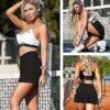 Pleated Tennis Skirts For Women With Pockets Shorts Athletic Golf Skorts Activewear Running Out Sports Skirt-outdoor Culottes-l