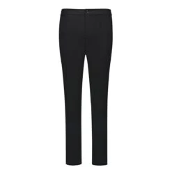 Womens 2-piece Business Professional Office Lady Double Breasted Asymmetric Slim Fit Suit (blazer + Pants) XL Black