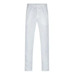 Cloudstyle Men's 2 Piece Shawl Collar Jacquard 1 Button Dress Suit Set White