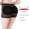 Butt Lifter Booty Shaper Padded Underwear Panty Women's Tummy Control Fake Ass 3XL Apricot