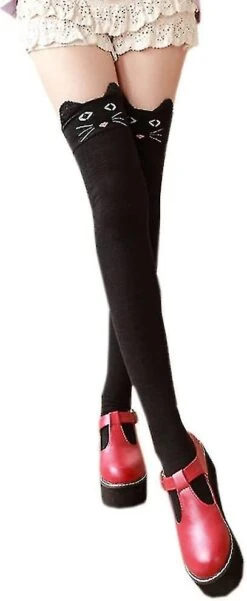 Women Girls Overknee Knee Socks Socks Stretch Thigh High Socks