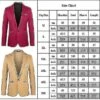 Men Peaked Lapel Tuxedo Jacket Suit Office Business One Button Blazer