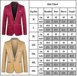 Men Peaked Lapel Tuxedo Jacket Suit Office Business One Button Blazer