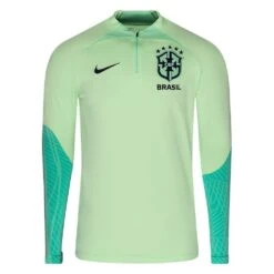 Nike 2022-2023 Brazil Strike Knit Drill Top XXL