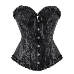 Sexy Corsets Dresses For Women Plus Size Costume Overbust Burlesque Corset And Mini Skirt Set Tutu Corselet Only Corset