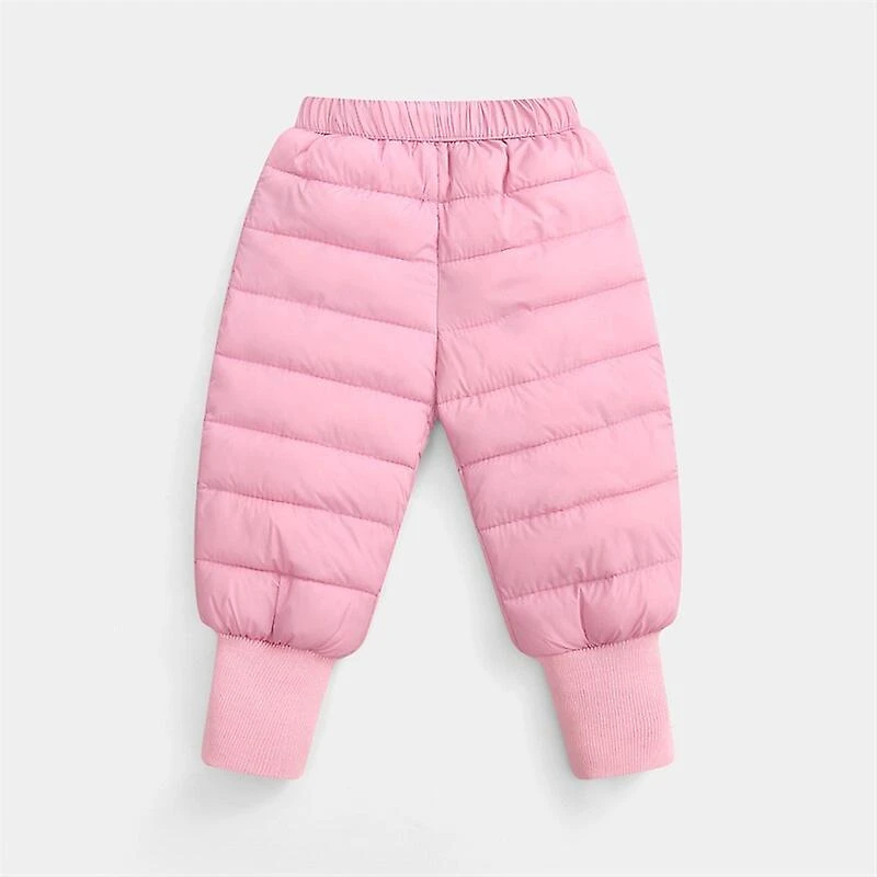 1-5years Winter Toddler Baby Girl Boy Pant Down Cotton Thick Warm Trousers For Girls Boys Fashion Children's Pants 2022 110