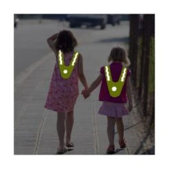 Safety Vest Children, 2 Pieces Safety Vest Riding With 4 Pieces Reflective Tape, Reflective Vest Ch