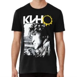 Viktor Tsoi (Виктор Цой), Kino Rock Band Classic T-shirt Xxxl