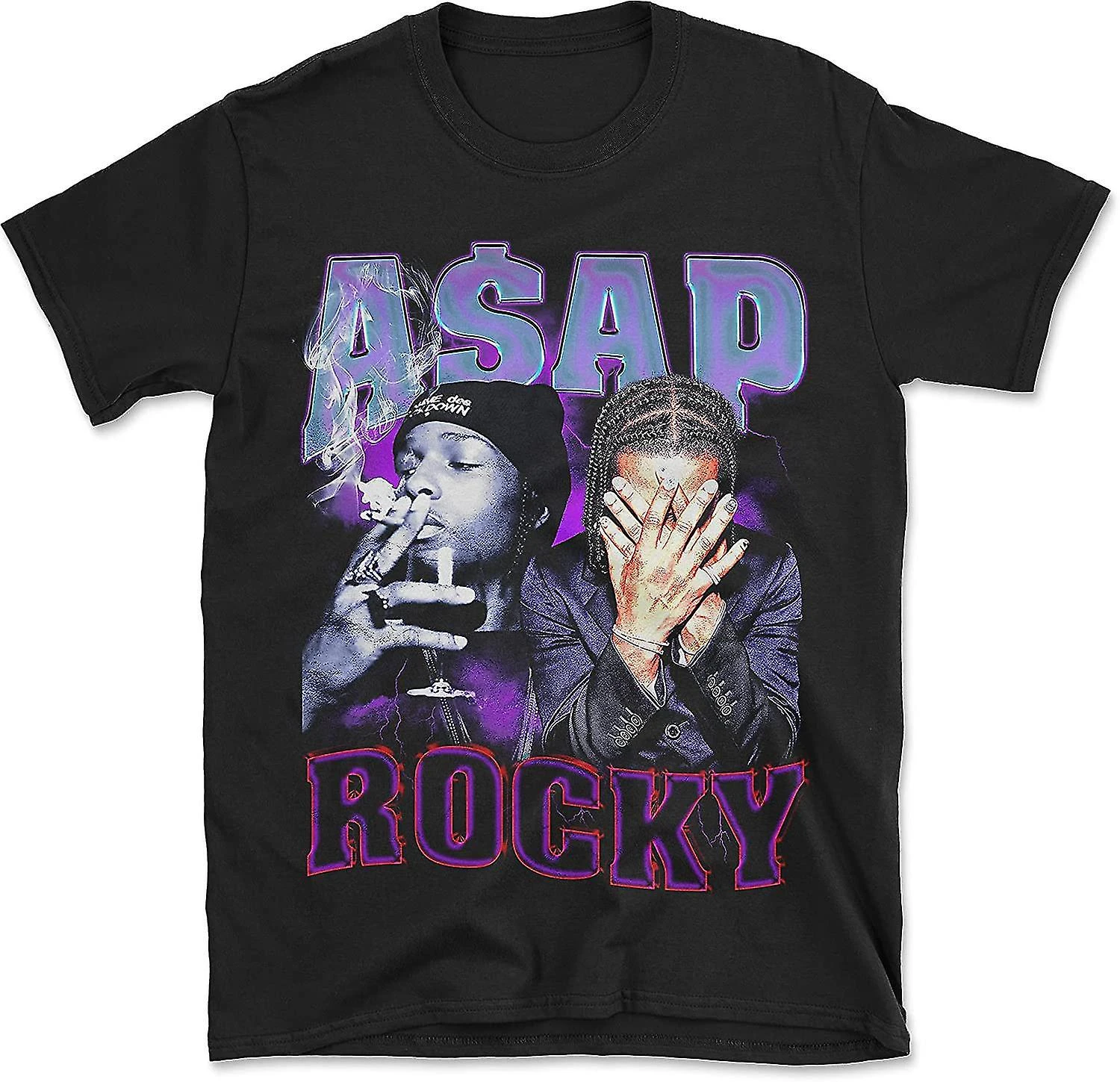 Asap Rocky A$ap At Long Last Long Live Love Hip Hop Rap Vintage Style T-shirt 3XL
