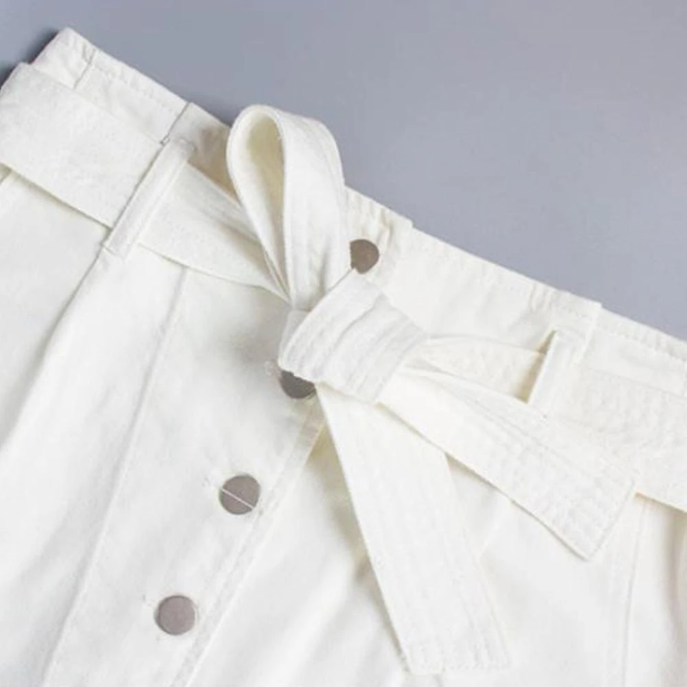 Jwl-white Jean Skirts Summer Casual Ladies Irregular Skirts Women Aasymmetrical Denim Maxi Skirt High Waist Long Skirts For Women 3XL Blue