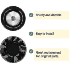 6 Packs 9704230 Blender Coupler Blender Coupling Replacment Parts With 1 Wrench Compatible Compatible Kitchen Aid Wp9704230vp Wp9704230