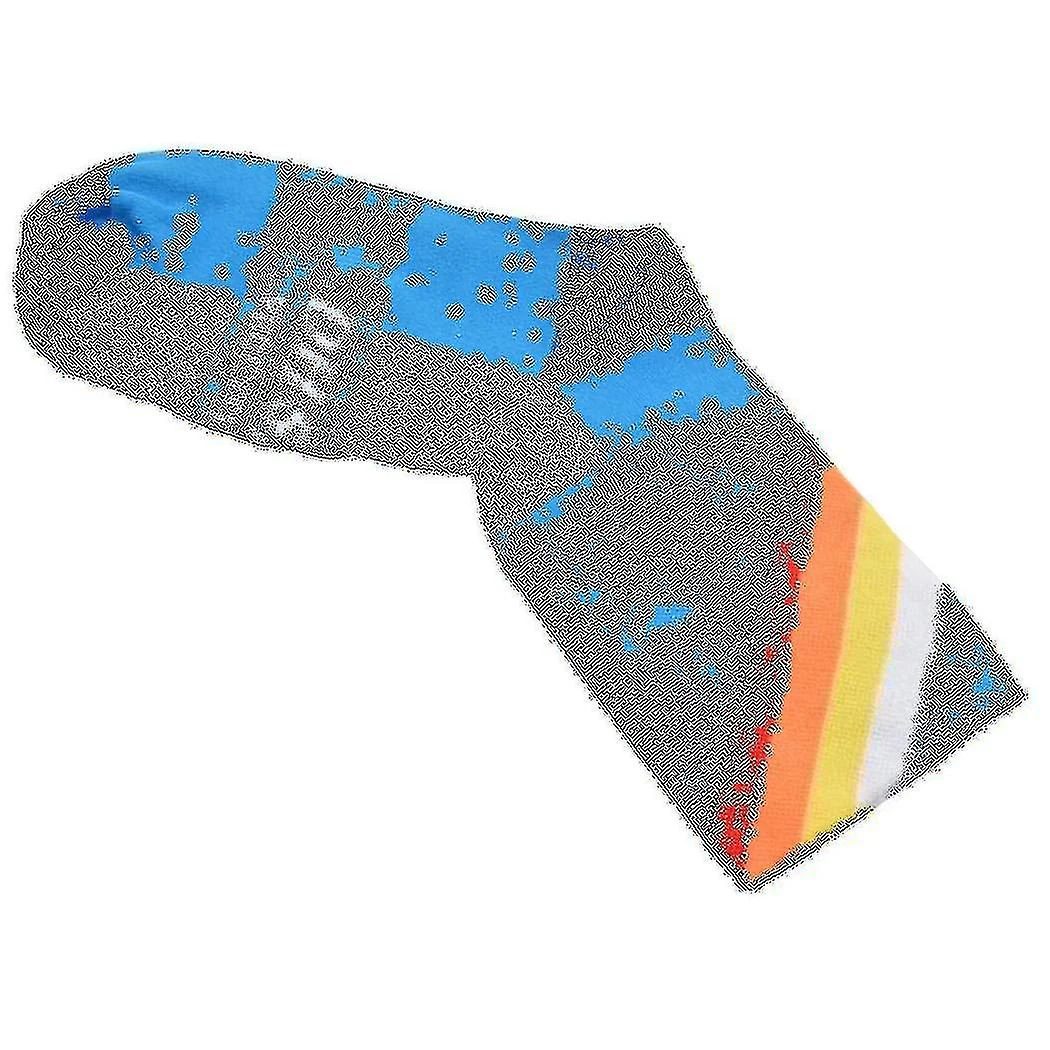 Dh Sports Pro Sports Socks Windproof Tall Cycling Socks Blue - Image 2