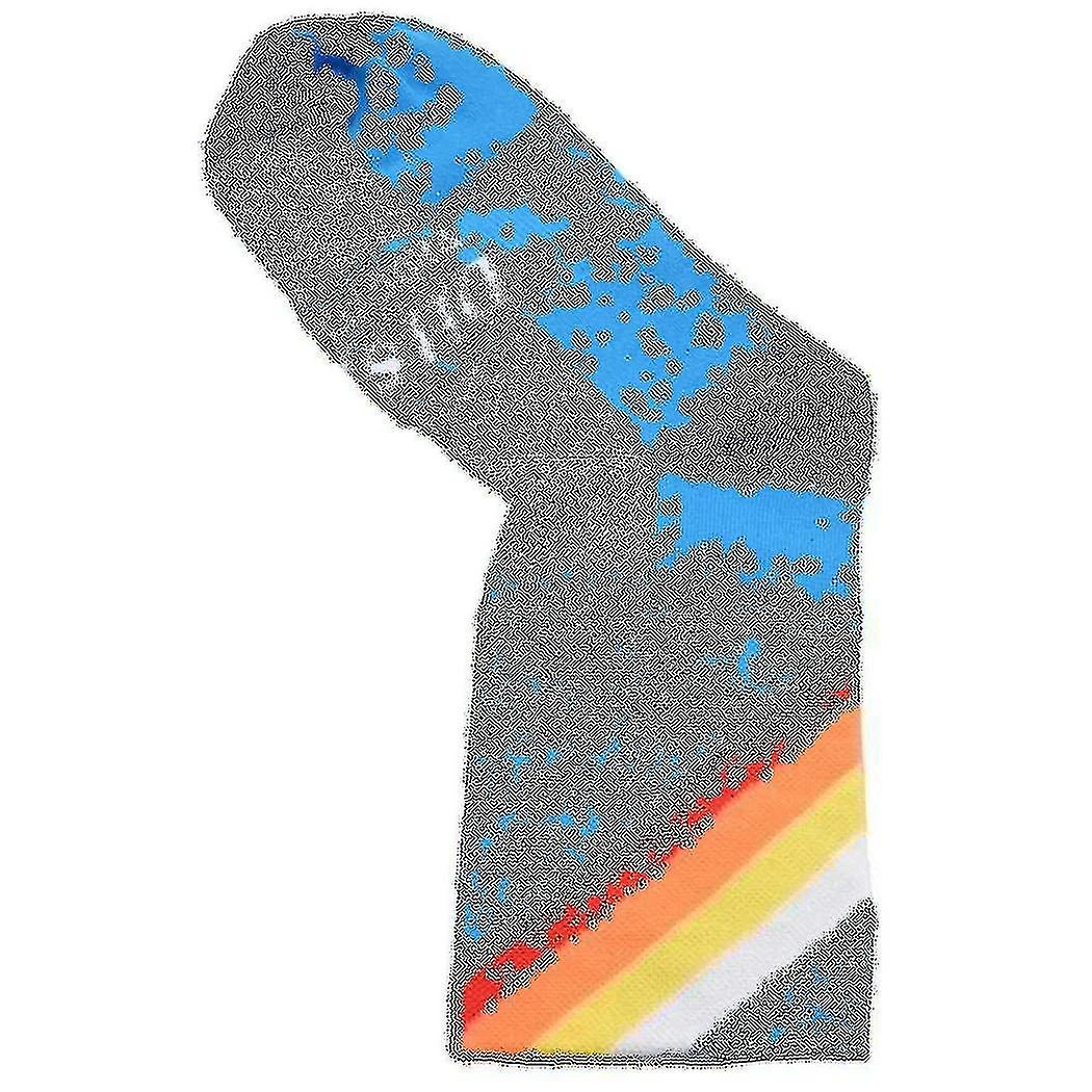 Dh Sports Pro Sports Socks Windproof Tall Cycling Socks Blue - Image 3