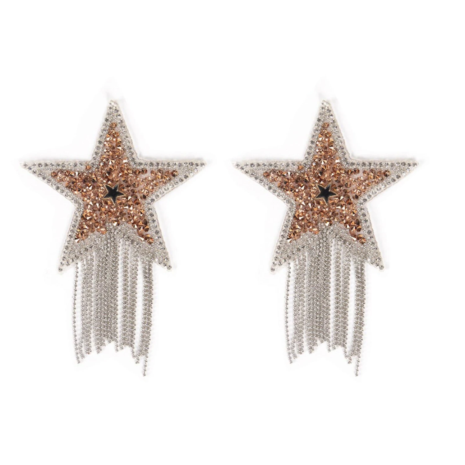 Tassel Nipple Paste Cover Sequin Star Breast Stickers Lingerie Chest Patch Intimates Nipple - Image 4