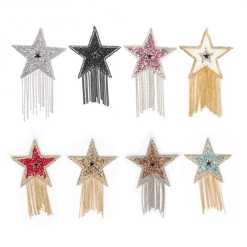 Tassel Nipple Paste Cover Sequin Star Breast Stickers Lingerie Chest Patch Intimates Nipple - Image 3