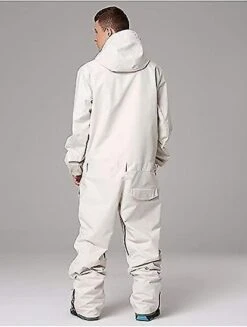 One Pieces Ski Suits Jumpsuits Couple Ski Suit Coveralls Winter Outdoor Waterproof Snowsuits For Snow Sports S