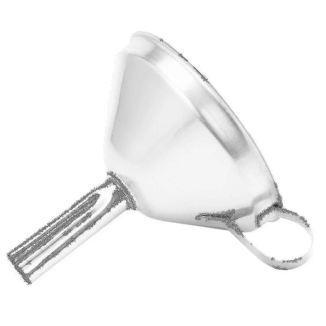 2x Stainless Steel Funnel With Detachable Filter Adding Ingredients Jams And Marmalades To Storage - Image 4