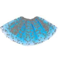 Smart Baby Girl Clothes Stars Sequins Petticoat Ballet Dance Fluffy Tutu Skirt Red