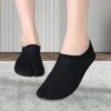 2 Toe Flip Flop Socks Breathable No Show Crew Athletic Socks For Dancing Fitness And Yoga 46-47 Dark Green