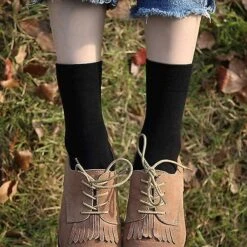 Women's Men's Medium Thick Cotton Socks, Soft Cotton Socks Ankle Socks 5 Pairs Of Warm Cotton Socks