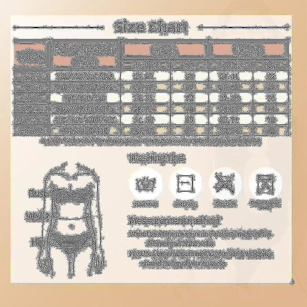 Women Plunging Deep V-neck Body Shaper Strapless Backless Bodysuit Shapewear XL Beige - Image 3